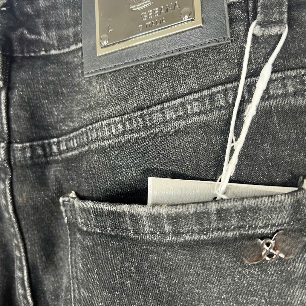Quần Jeans Nam Đen Ôm Dáng Thời Trang – 0267 