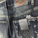 Quần short jean nam đen rách phong cách- r235 