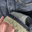 Quần short jean nam đen rách phong cách- r235 