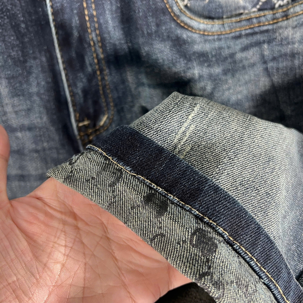 Quần short jean nam đen rách phong cách - hu2206