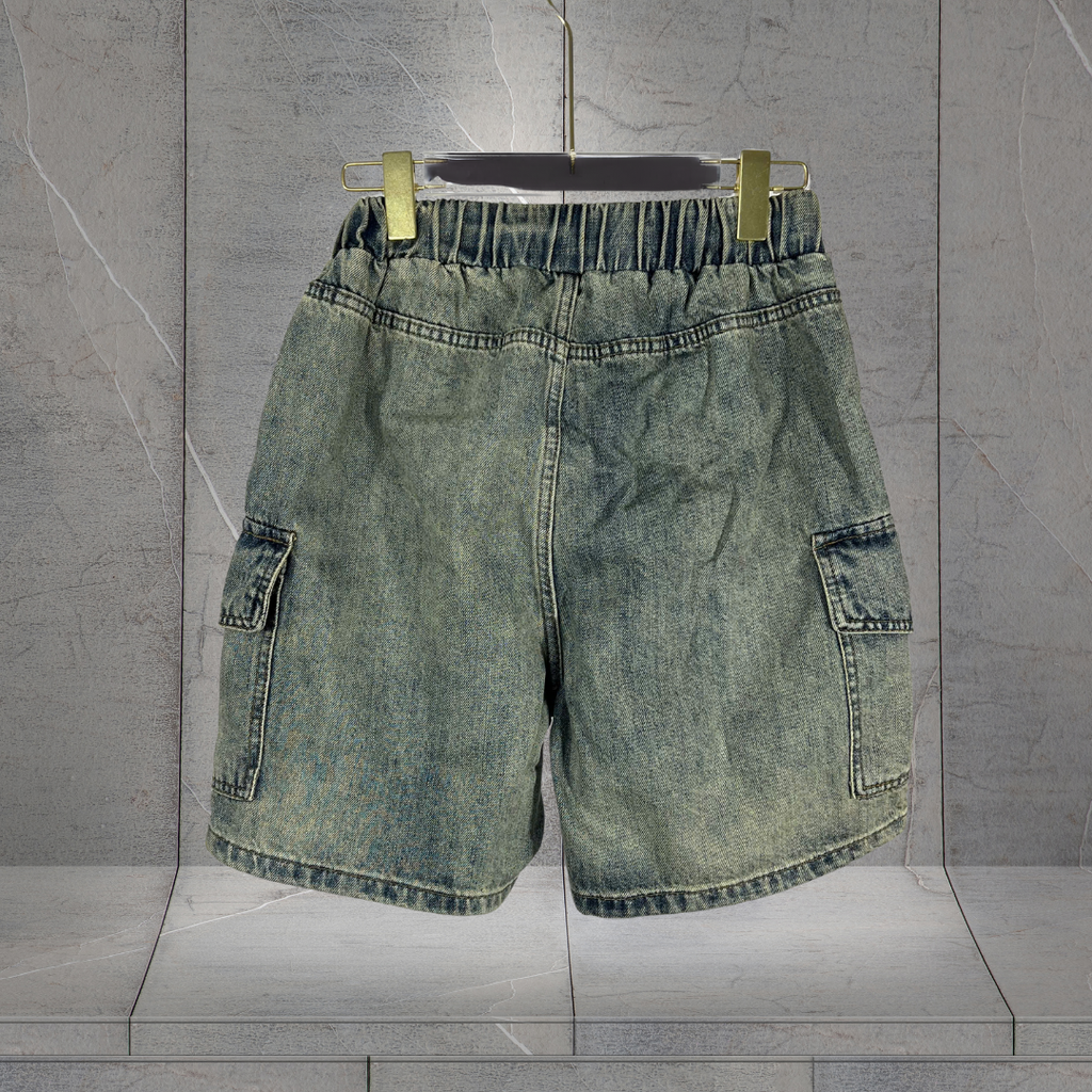 quần short jean phong cách đường phố-2518 