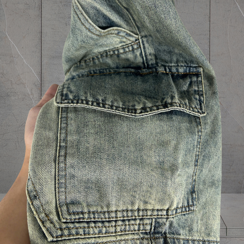 quần short jean phong cách đường phố-2518 