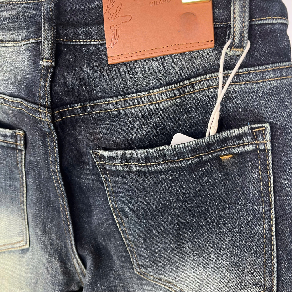 Quần Jean Nam Local Cá Tính- HU2205 