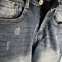 Quần Short Jean Nam Wash Xanh Nhạt Trẻ Trung - D408
