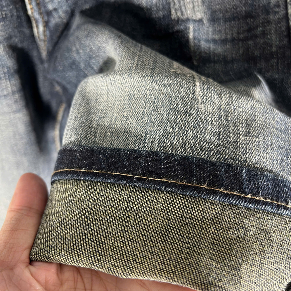 Quần Short Jean Nam Wash Xanh Nhạt Trẻ Trung - D408