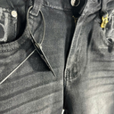 Quần Short Jean Nam Đen Chuẩn Cá Tính Form Slim - HU2183