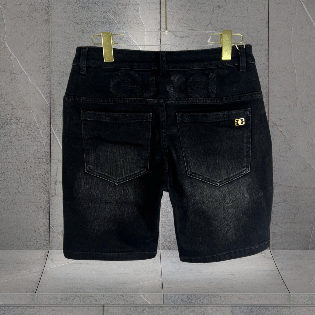 Quần Short Jean Nam Rách Gối Phong Cách Đường Phố - HU2140