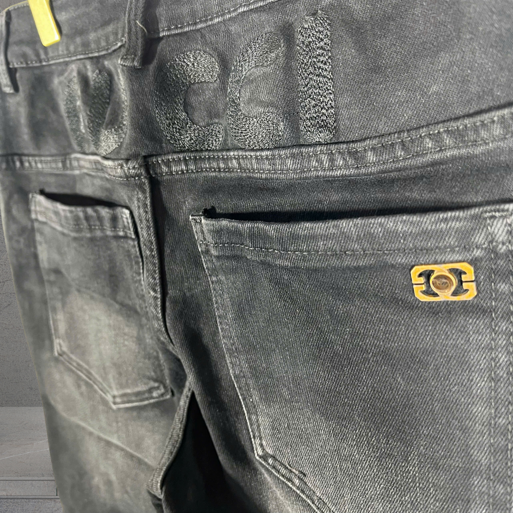 Quần Short Jean Nam Rách Gối Phong Cách Đường Phố - HU2140