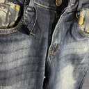 Quần Short Jean Nam Phong Cách Streetwear Cá Tính - HU2087 