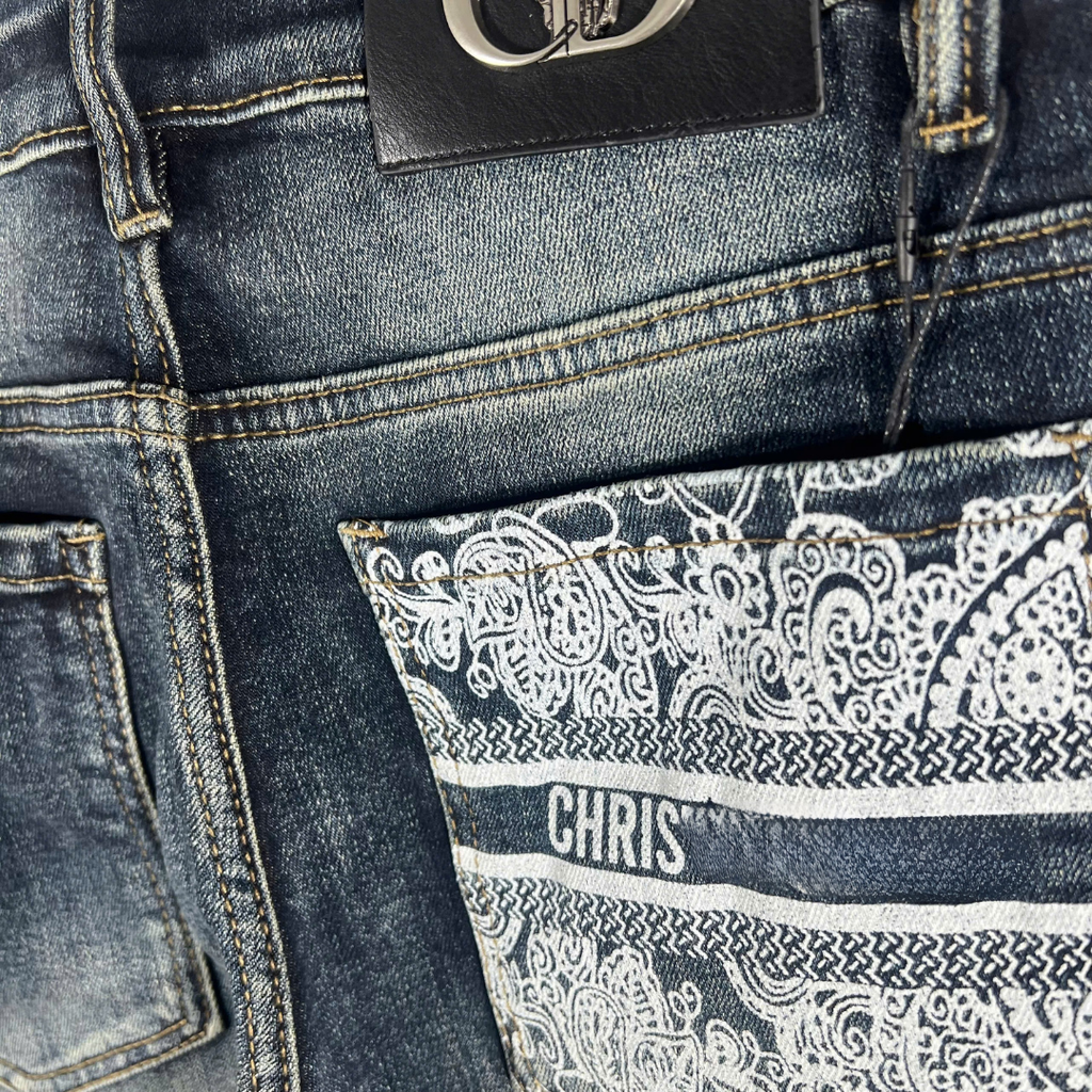 Quần Short Jean Nam Cá Tính Vải Dày Mềm Mịn - D332