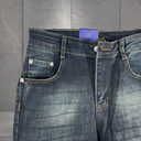 Quần Jean Nam Dáng Slim Wash Xanh Cổ Điển - JB590