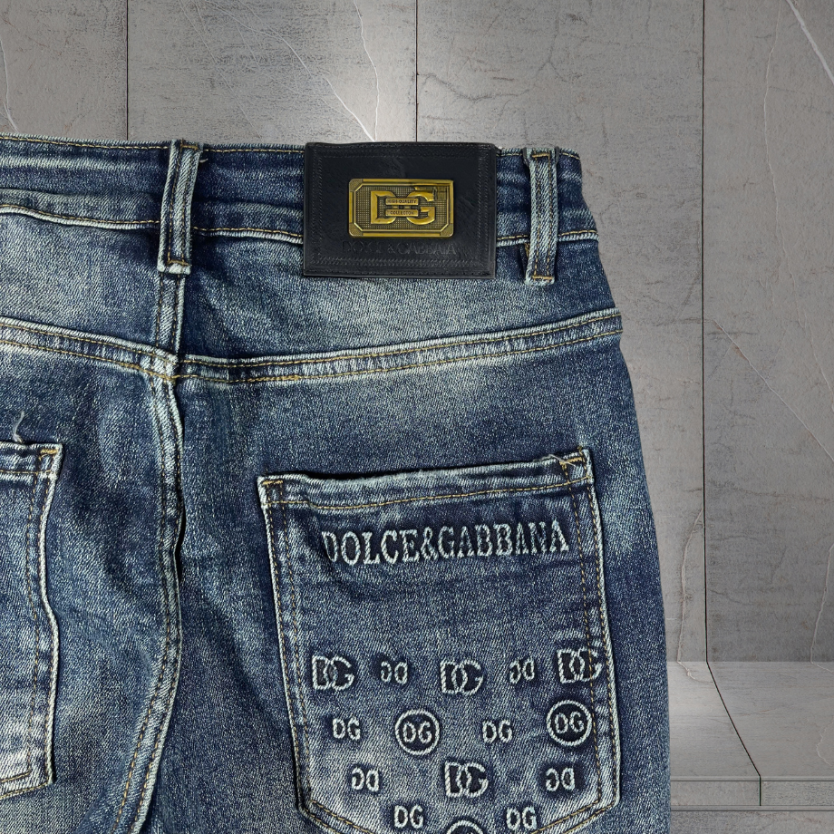 Quần Short Jean Nam Form Đứng Trẻ Trung, Cá Tính - D180