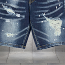 Quần Short Jean Nam Form Đứng Trẻ Trung, Cá Tính - KJ6001