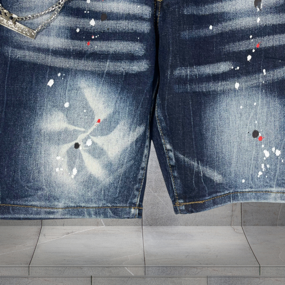 Quần Short Jean Nam Form Đứng Trẻ Trung, Cá Tính - KJ6020