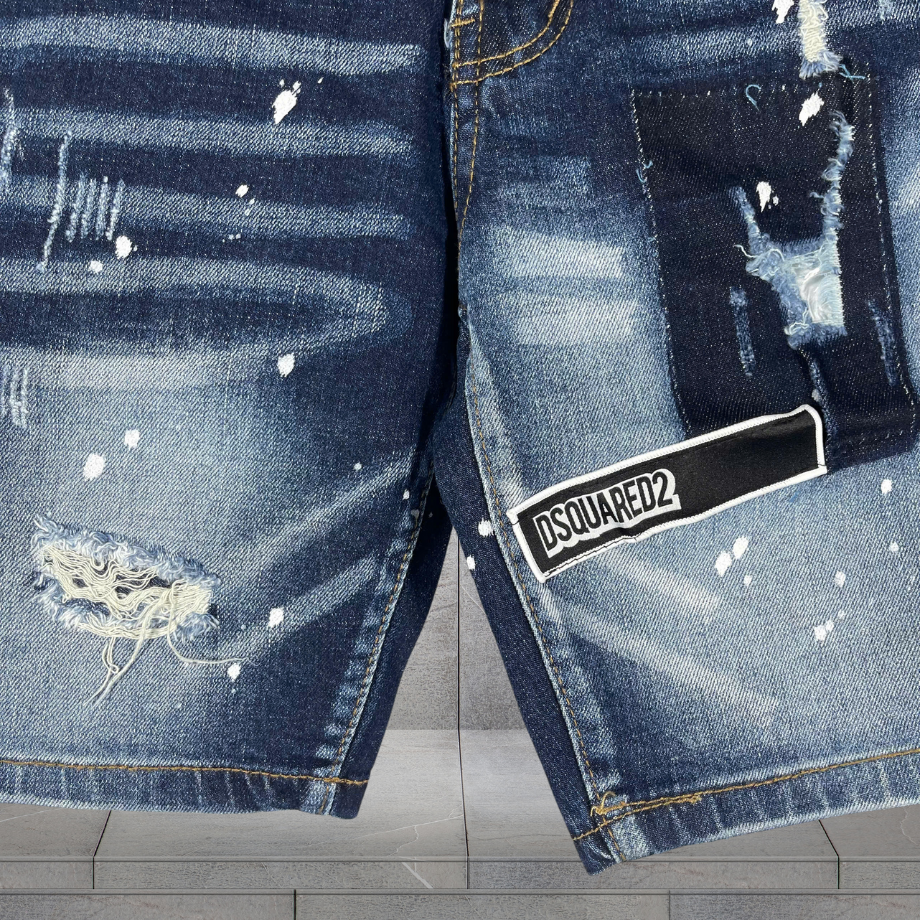 Quần Short Jean Nam Form Đứng Trẻ Trung, Cá Tính - KJ6000