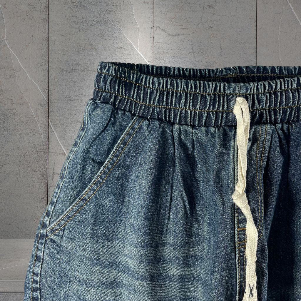 Quần Short Jean Nam Form Đứng Trẻ Trung, Cá Tính -512