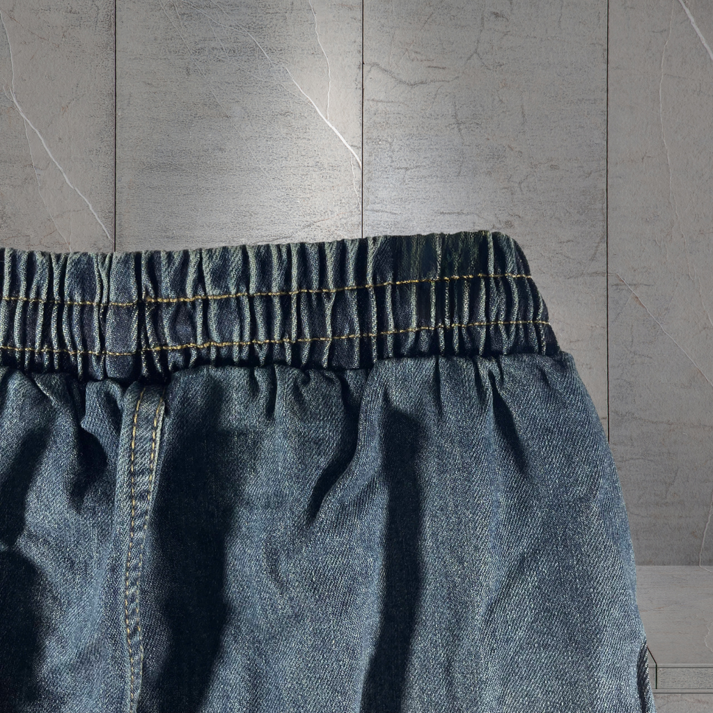 Quần Short Jean Nam Form Đứng Trẻ Trung, Cá Tính - 2501