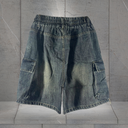 Quần Short Jean Nam Form Đứng Trẻ Trung, Cá Tính - 2517