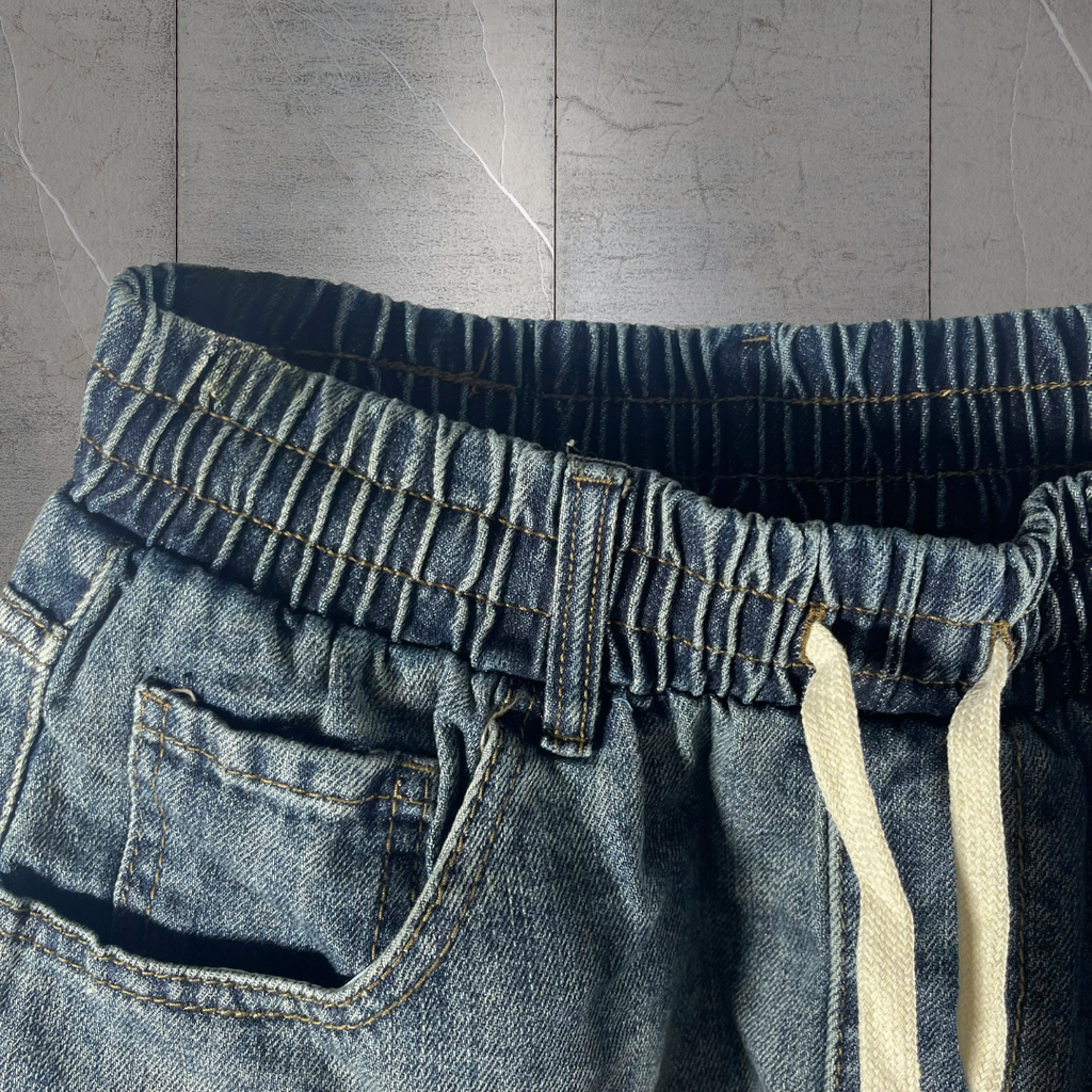 Quần Short Jean Nam Form Đứng Trẻ Trung, Cá Tính - 2475