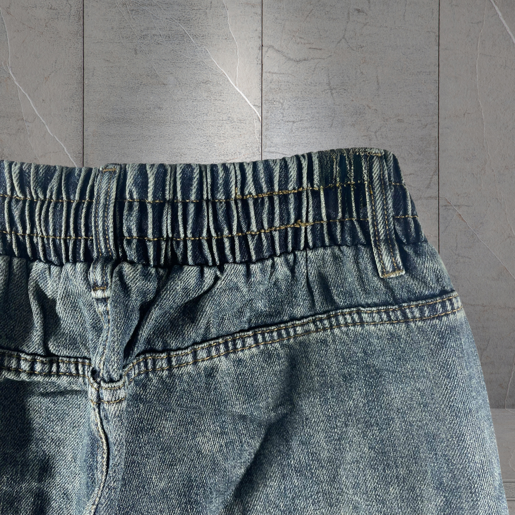 Quần Short Jean Nam Form Đứng Trẻ Trung, Cá Tính - 2475