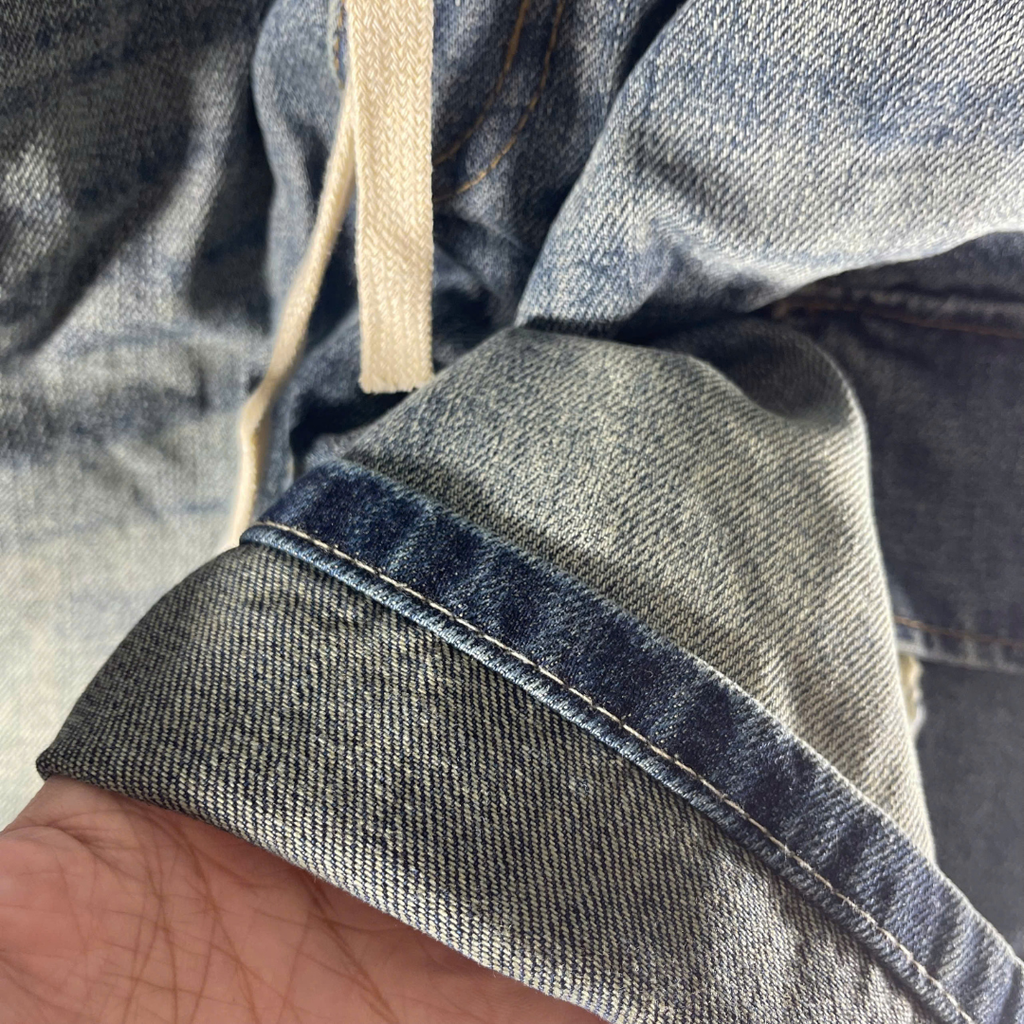 Quần Short Jean Nam Form Đứng Trẻ Trung, Cá Tính - 2475