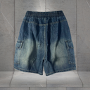 Quần Short Jean Nam Form Đứng Trẻ Trung, Cá Tính - 2502