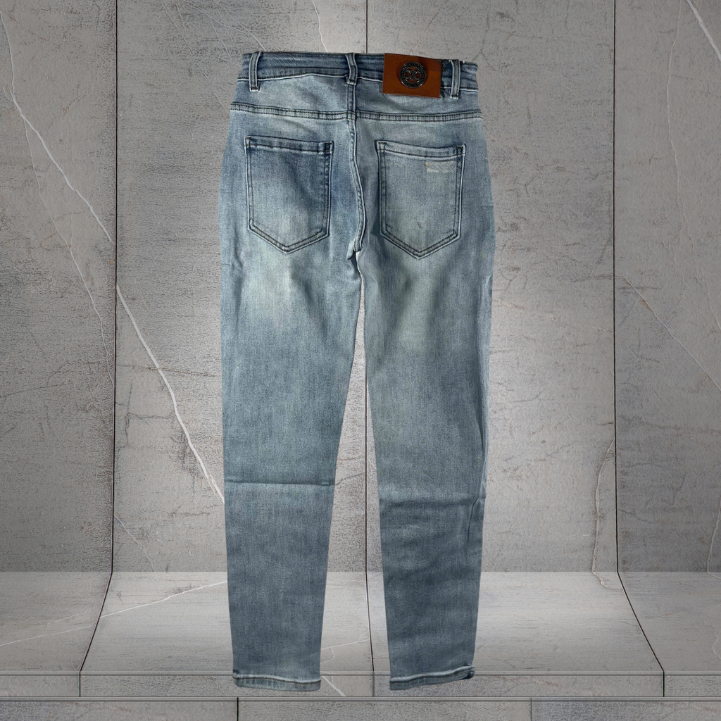 Quần Jean Nam Ống Đứng Trẻ Trung Slim Fit 2025 - 0280