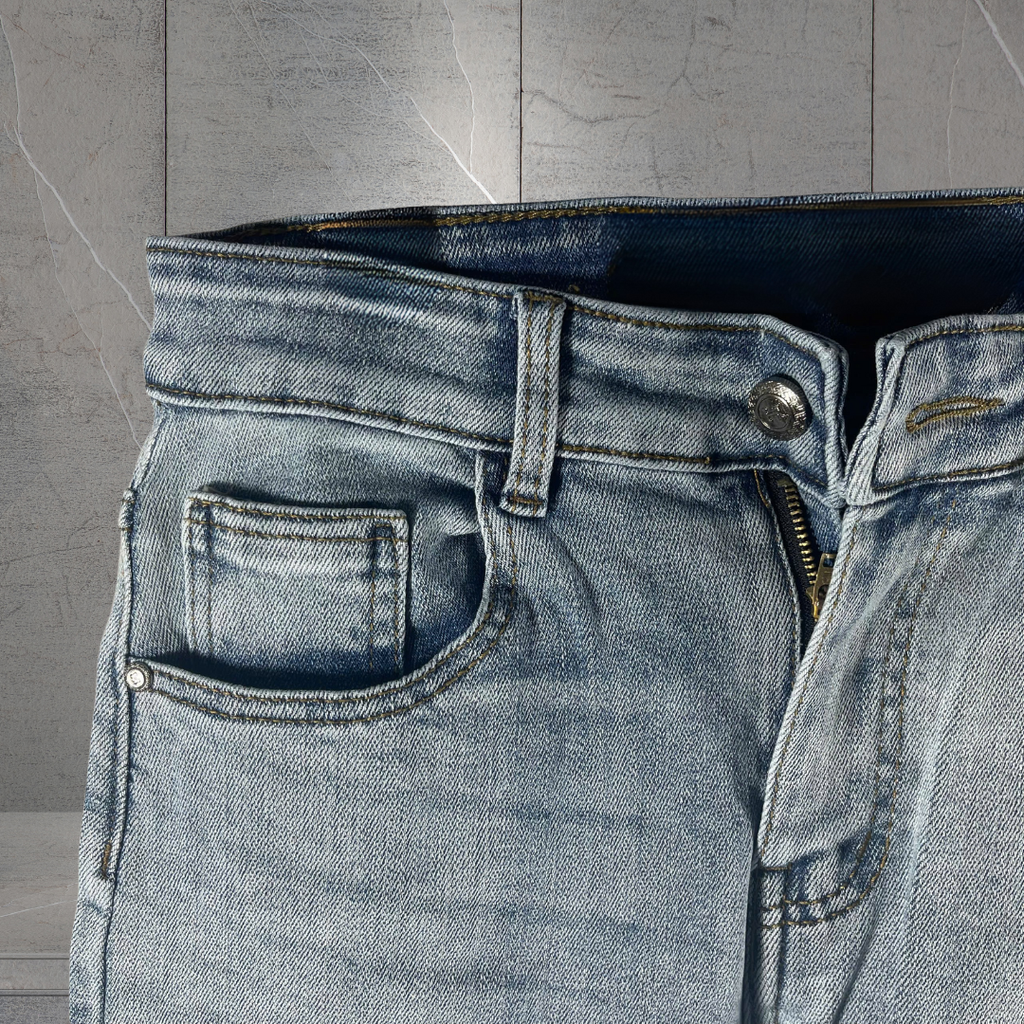 Quần Jean Nam Ống Đứng Trẻ Trung Slim Fit 2025 - 0280