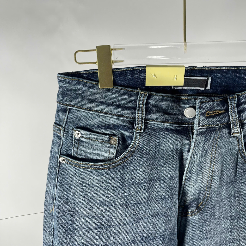 Quần Jean Nam Ống Đứng Trẻ Trung Slim Fit 2025 - JB552