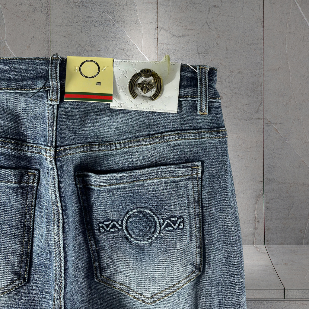 Quần Jean Nam Ống Đứng Trẻ Trung Slim Fit 2025 - JB552