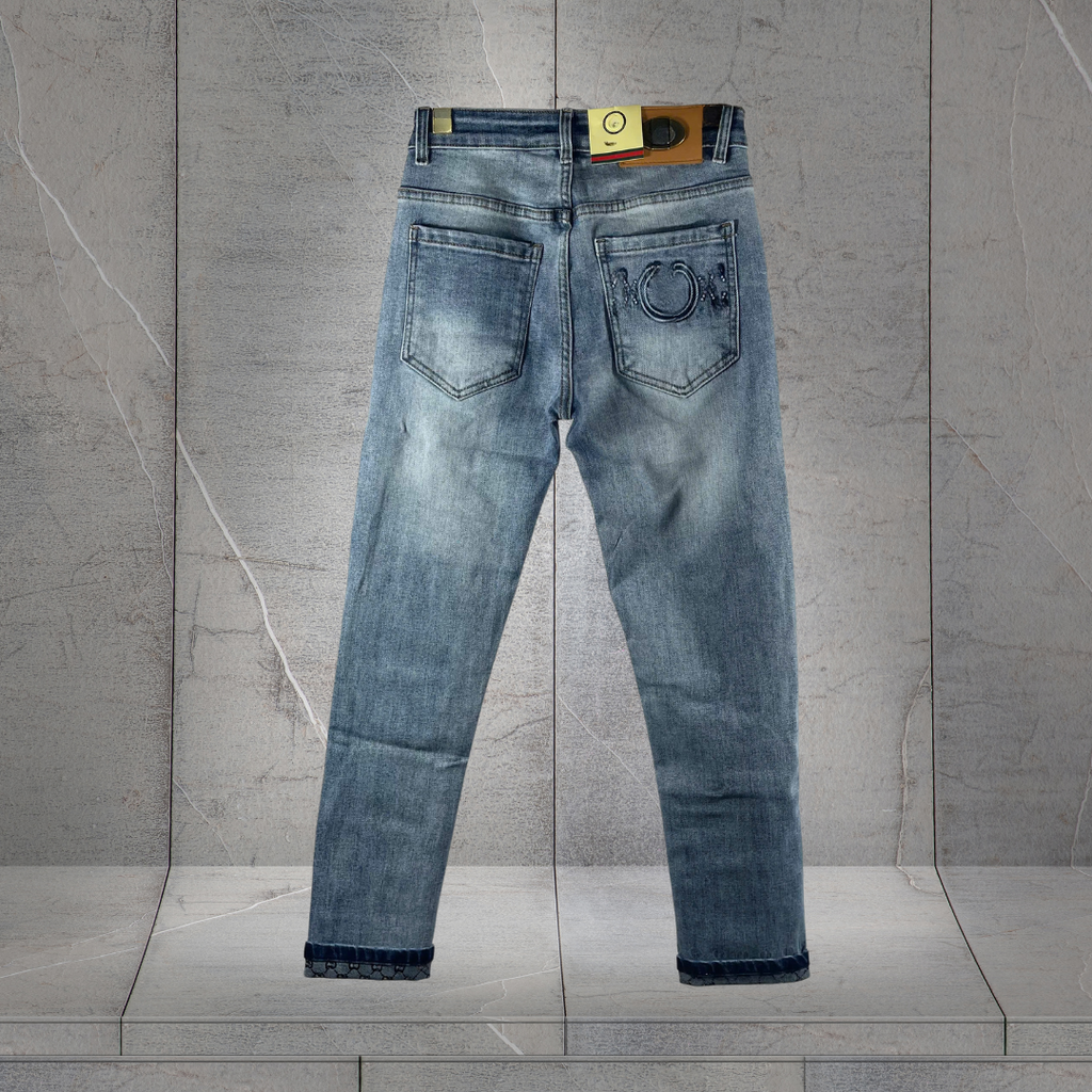 Quần Jean Nam Ống Đứng Trẻ Trung Slim Fit 2025 - JB518