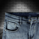 Quần Short Jean Nam Form Đứng Trẻ Trung, Cá Tính - 6948 