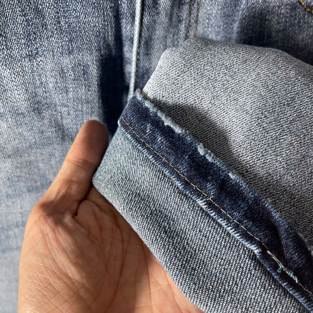 Quần Short Jean Nam Form Đứng Trẻ Trung, Cá Tính - 6948 