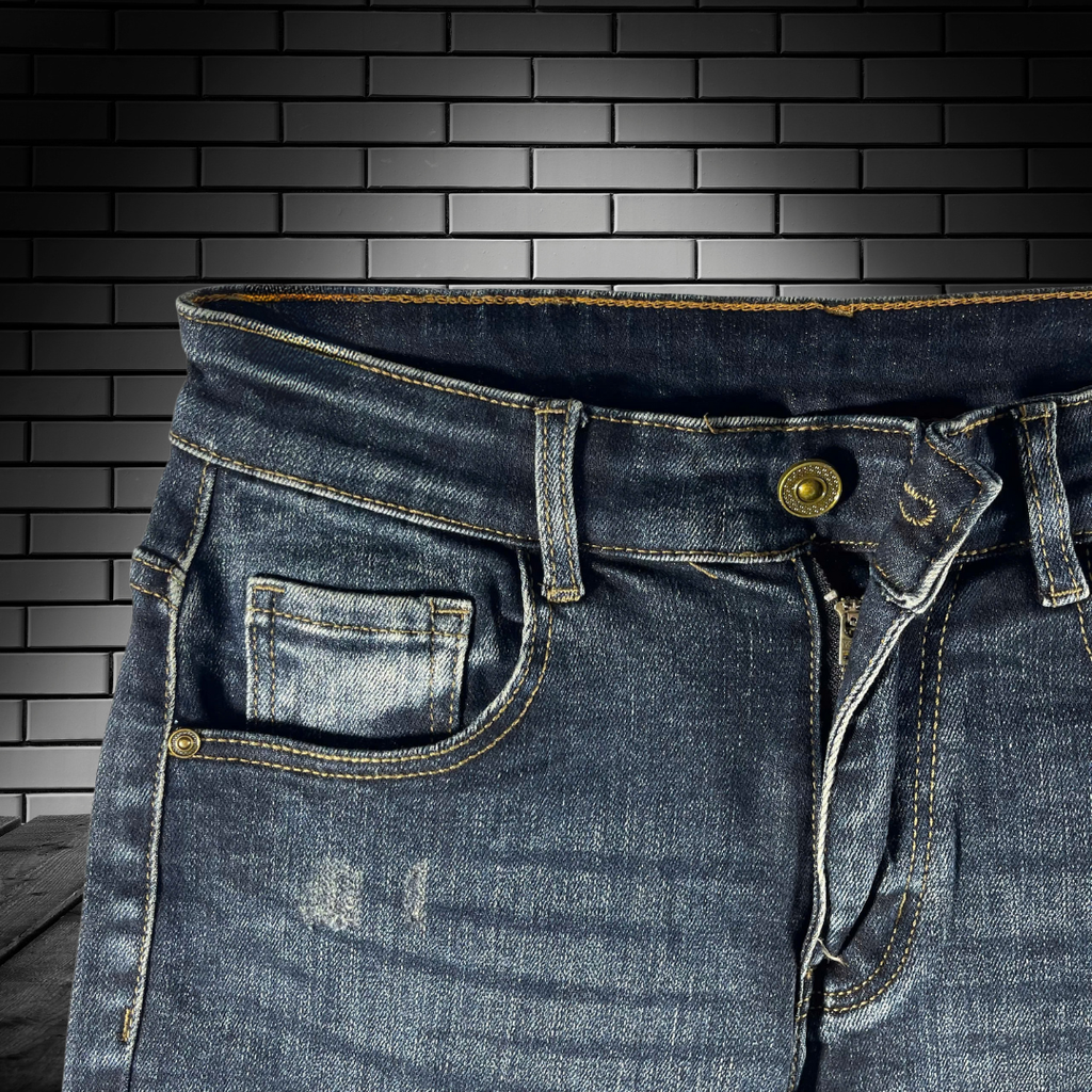 Quần Short Jean Nam Form Đứng Trẻ Trung, Cá Tính - D352 