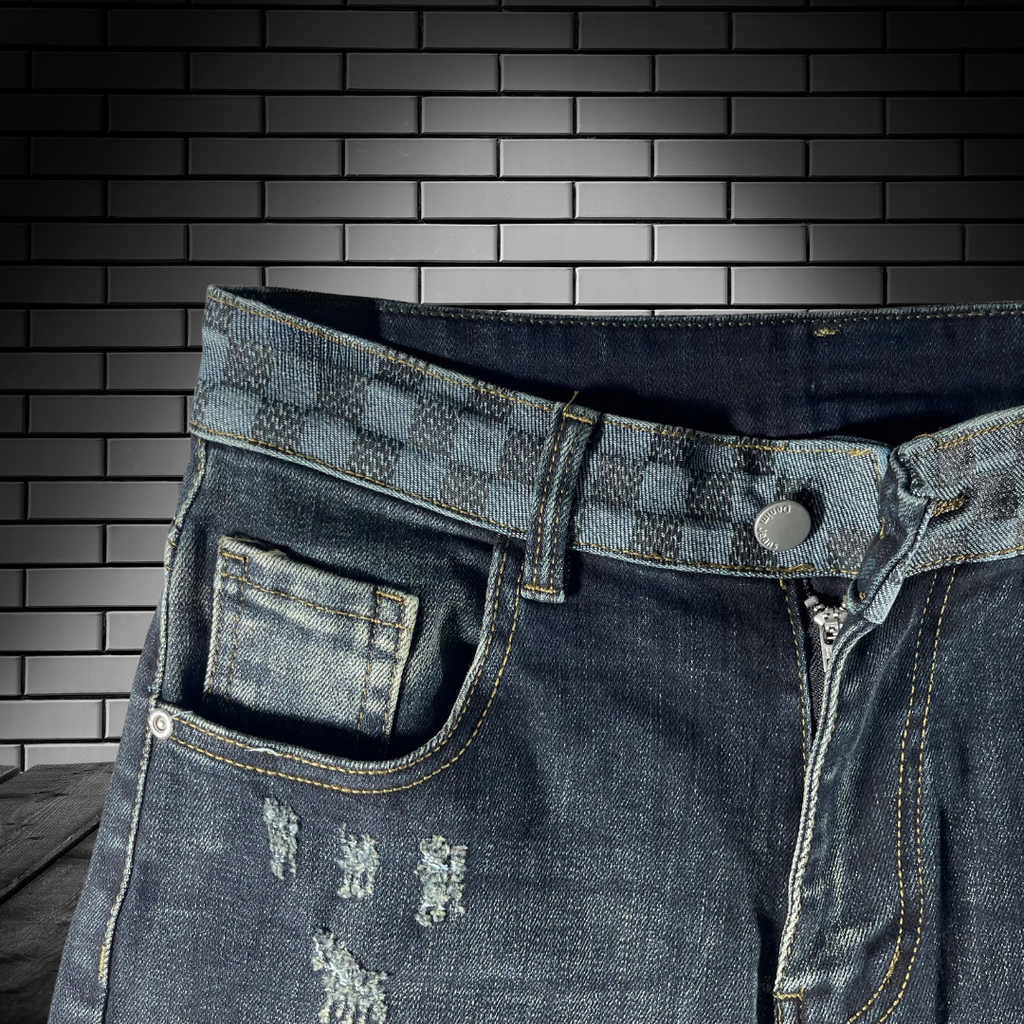 Quần Short Jean Nam Form Đứng Trẻ Trung, Cá Tính - JD199