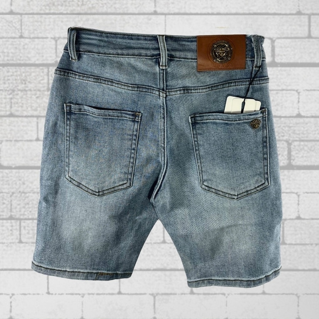 Quần Short Jean Nam Form Đứng Trẻ Trung, Cá Tính - D243 