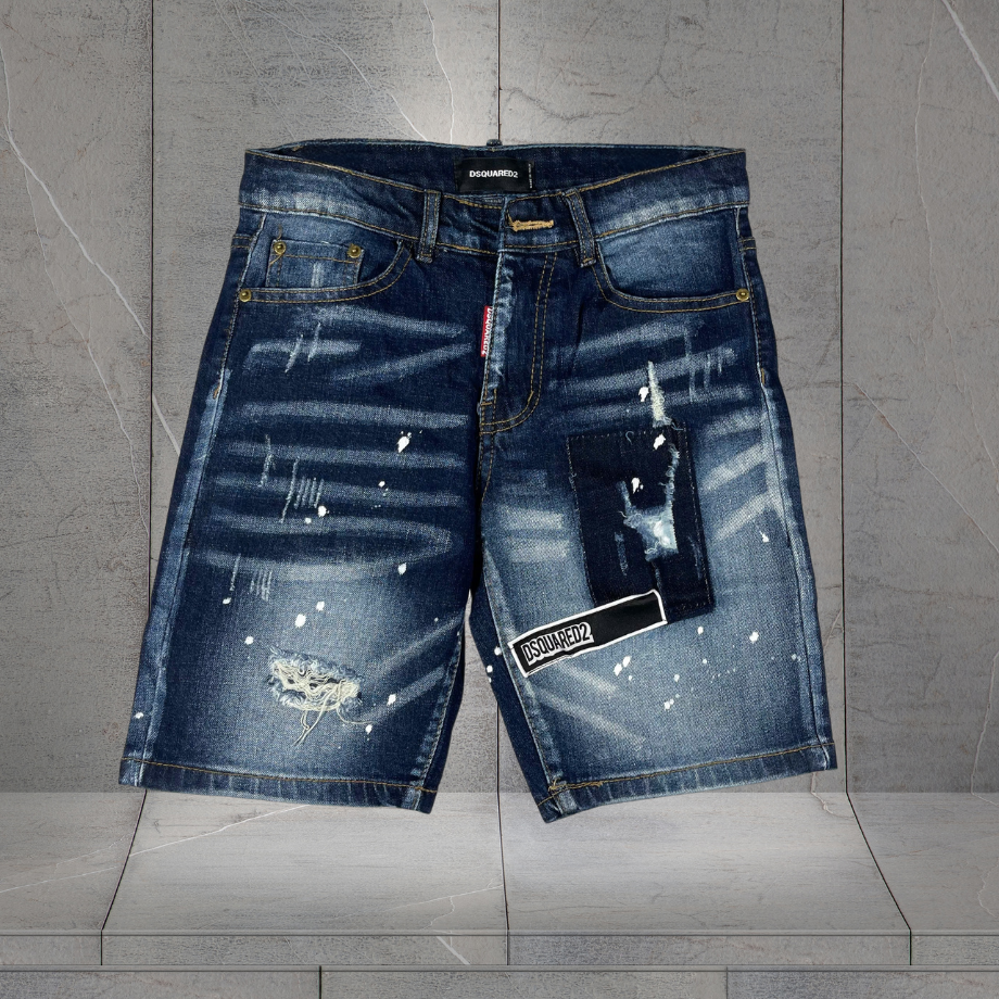 Quần Short Jean Nam Form Đứng Trẻ Trung, Cá Tính - KJ6010