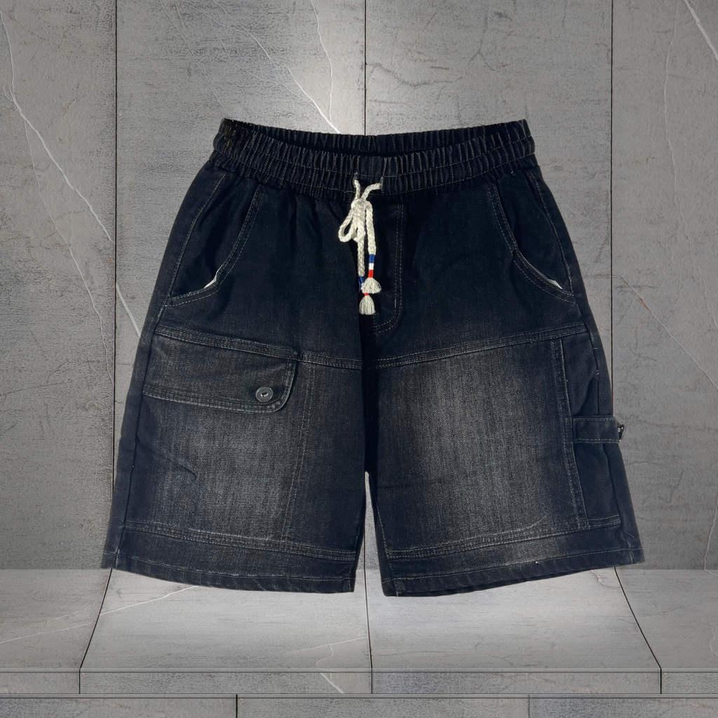 Quần Short Jean Nam Form Đứng Trẻ Trung, Cá Tính - 2433