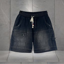 Quần Short Jean Nam Form Đứng Trẻ Trung, Cá Tính - 2433