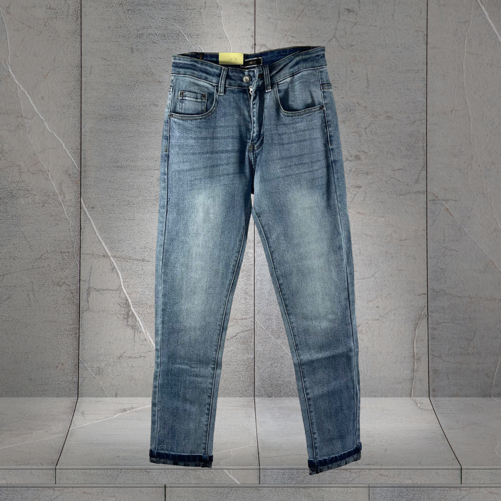 Quần Jean Nam Ống Đứng Trẻ Trung Slim Fit 2025 - JB518