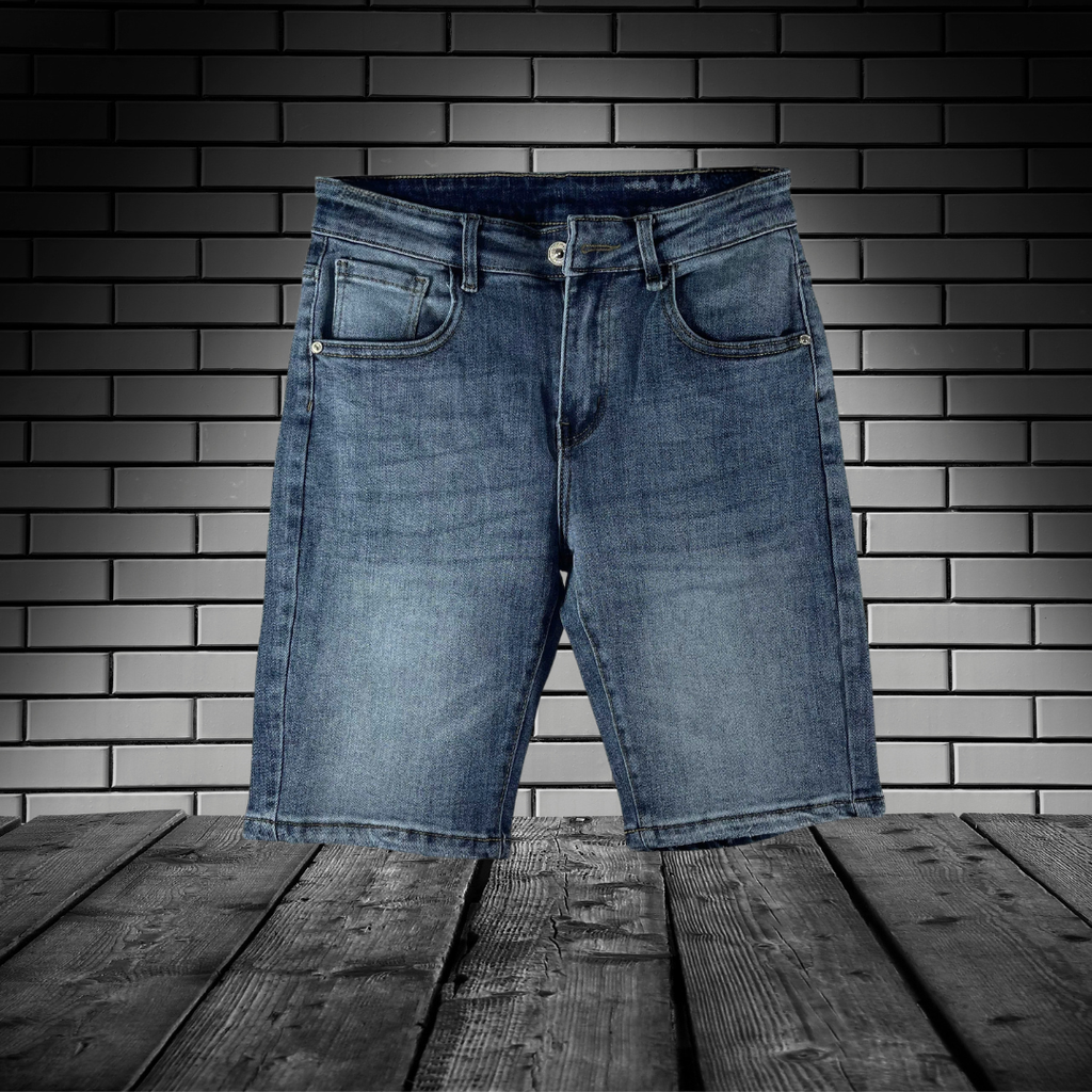 Quần Short Jean Nam Form Đứng Trẻ Trung, Cá Tính - 6948 