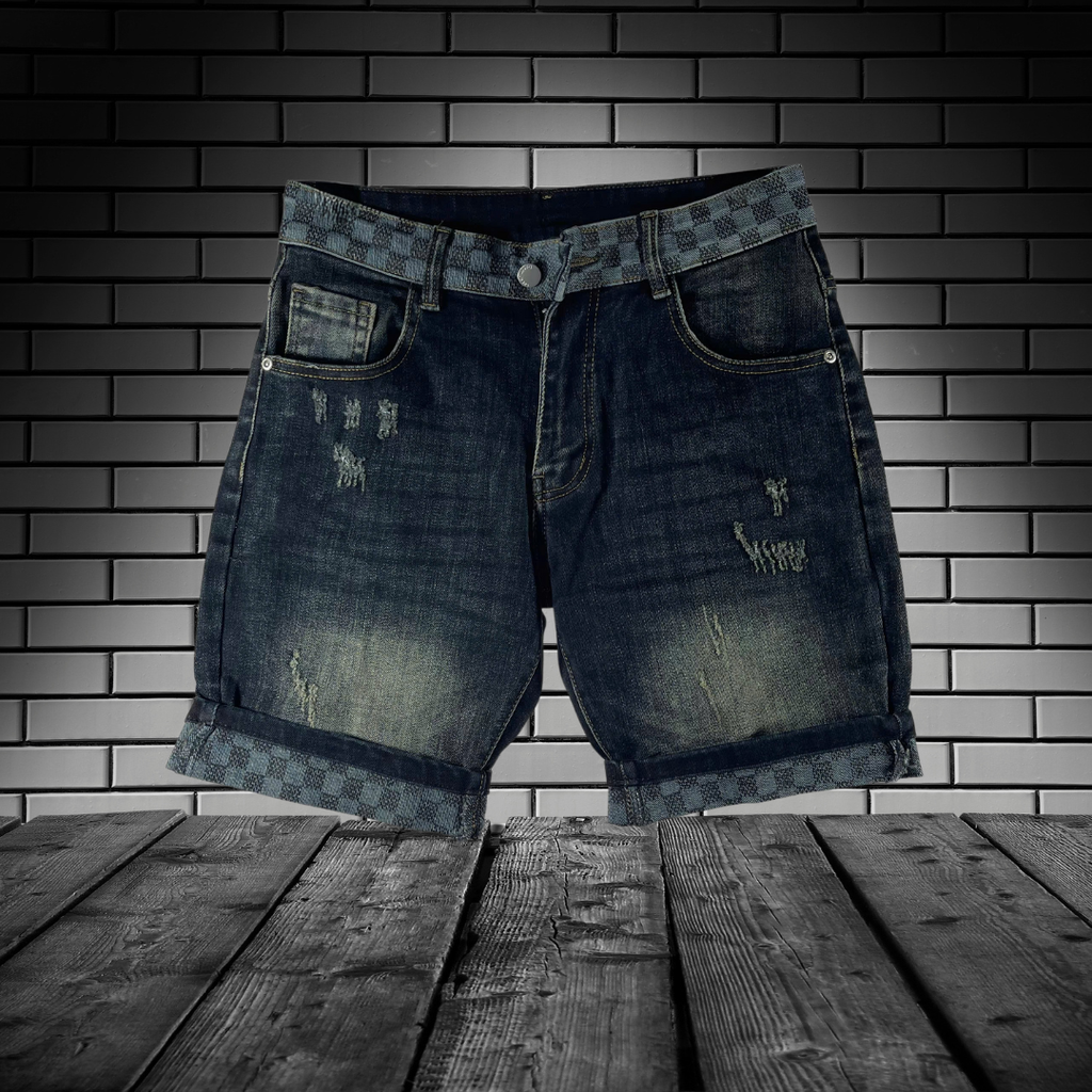 Quần Short Jean Nam Form Đứng Trẻ Trung, Cá Tính - JD199