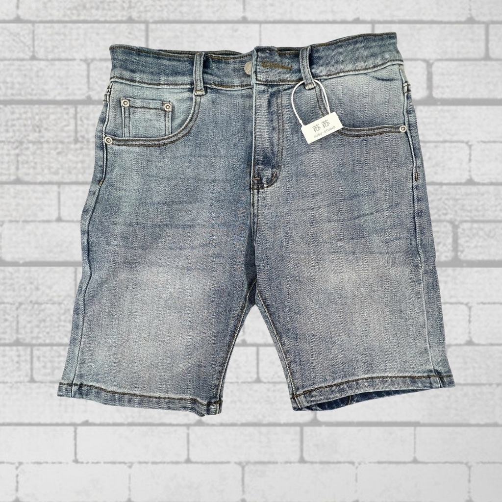 Quần Short Jean Nam Form Đứng Trẻ Trung, Cá Tính - TC50