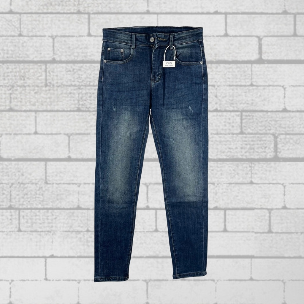 Quần Jean Nam Ống Đứng Trẻ Trung Slim Fit 2025 - TC53