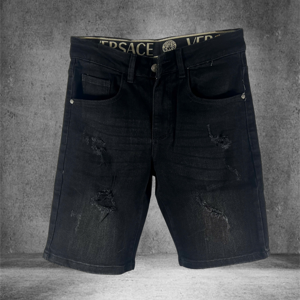 Quần Short Jean Nam Form Đứng Trẻ Trung, Cá Tính - F338