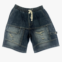 Quần Short Jean Nam Form Đứng Trẻ Trung, Cá Tính - F402