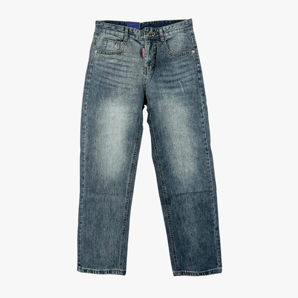 Quần Jean Nam Ống Đứng Trẻ Trung Slim Fit 2025 - 2268