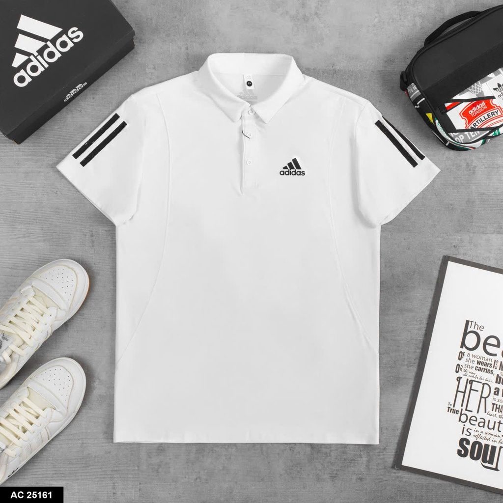 Áo Polo Nam Cao Cấp Slim Fit Cotton Co Giãn – Tối Giản, Lịch Lãm - AC25161