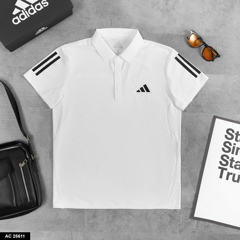 Áo Polo Nam Cao Cấp Slim Fit Cotton Co Giãn – Tối Giản, Lịch Lãm - AC25611