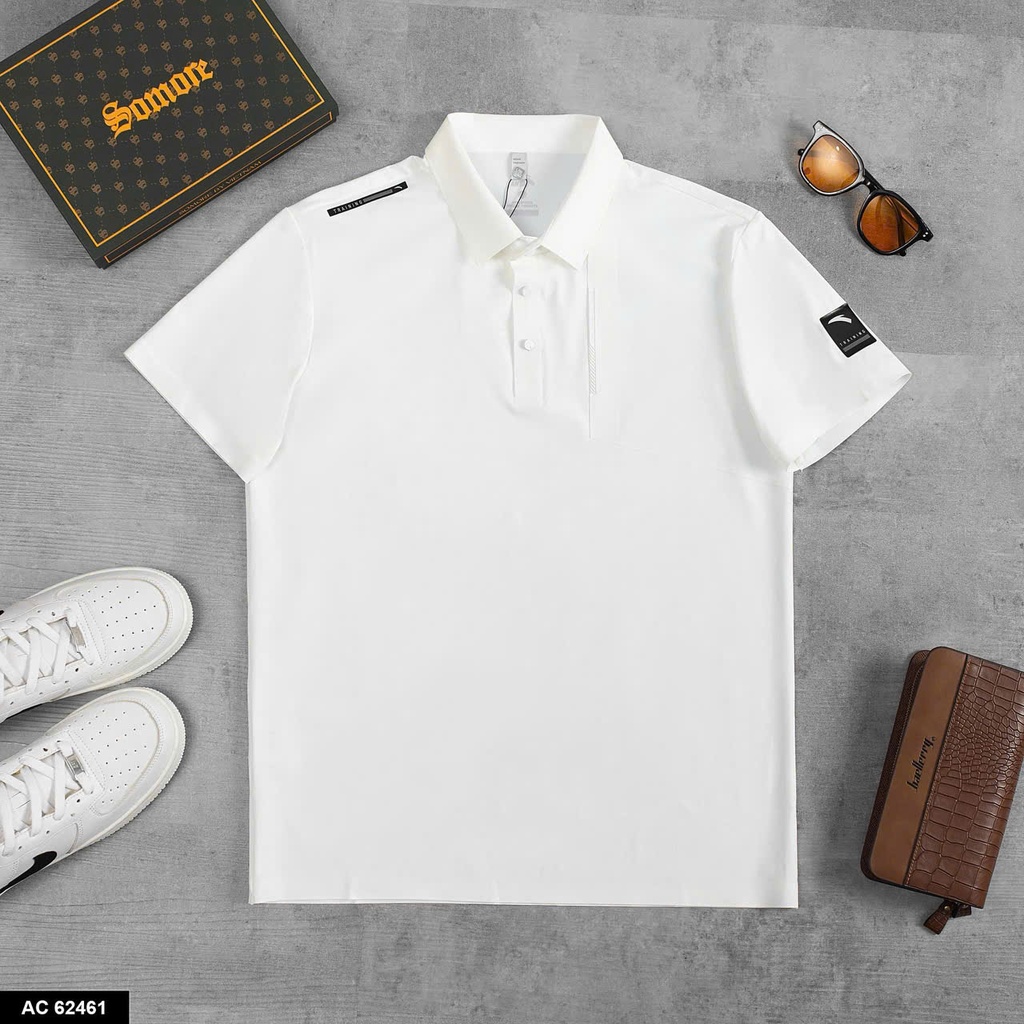 Áo Polo Nam Cao Cấp Slim Fit Cotton Co Giãn – Tối Giản, Lịch Lãm - AC62461